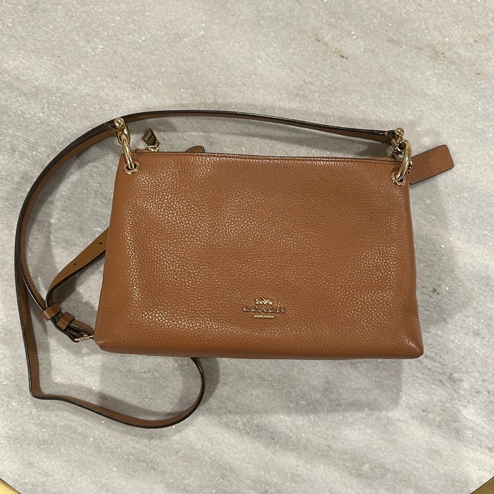 Gently Used - Coach Mia Crossbody Leather Bag